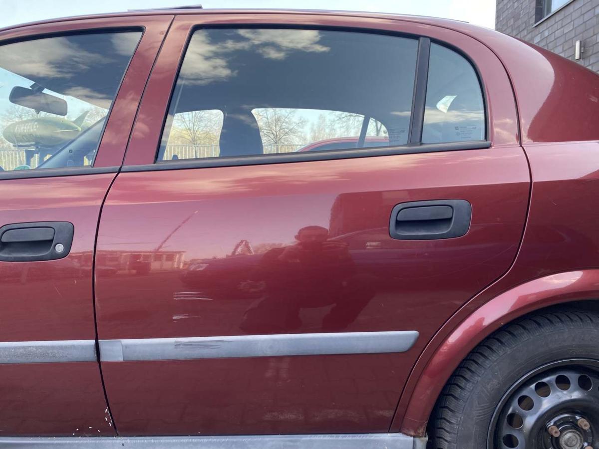 Opel Astra G original T&uuml;r hinten links Z549 Marseillerot Rohbau Bj.1999